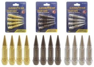 TAPA VALVULAS PARA LLANTA DE ALUMINIO GOOD YEAR