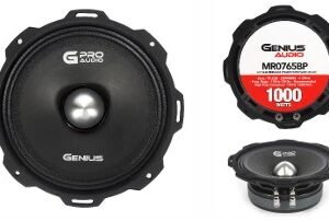 MEDIOS 6.5" GENIUS 1000W PUNTA DE BALA MR0765BP