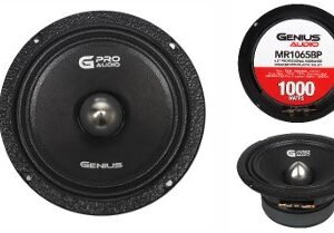 MEDIOS 6.5" GENIUS 1000W PUNTA DE BALA MR1065BP