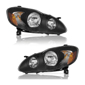 FOCO NEGRO R/L-Toyota Corolla 2003 -2004